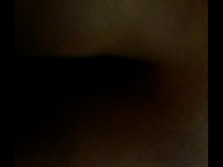 Small chocolate girl loves anal